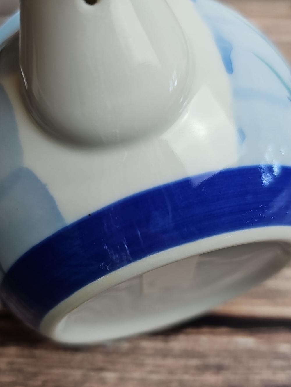 VINTAGE JAPANESE YOKODE KYUSU HAND PAINTED TEAPOT - Picture 12 of 12